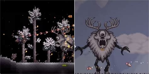 snow boss terraria|deerclops spawn dst.
